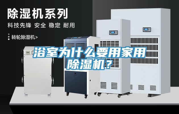 浴室為什么要用家用除濕機(jī)？