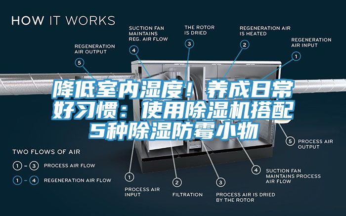 降低室內濕度！養成日常好習慣：使用除濕機搭配5種除濕防霉小物