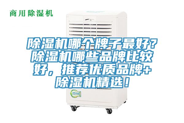 除濕機(jī)哪個(gè)牌子最好？除濕機(jī)哪些品牌比較好，推薦優(yōu)質(zhì)品牌+除濕機(jī)精選！